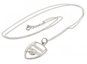 Arsenal Sterling Silver Pendant and Chain