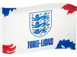 England FA Three Lions 5 x 3 Flag
