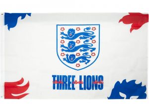 England FA Three Lions 5 x 3 Flag