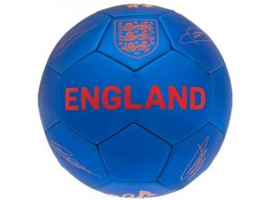 England Phantom Signature Ball Blue Size 5