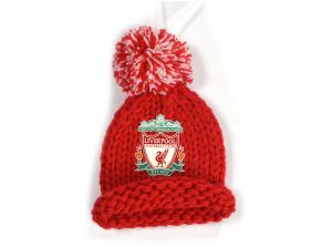 Liverpool Car Hanging Knitted Bobble Hat Eternal