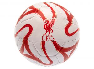 Liverpool Cosmos Size 5 Ball White Red