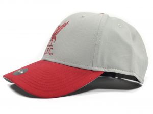 Liverpool Mass Two Tone Grey Red Strapback Cap