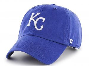 47 Brand MLB Kansas City Royals Clean Up Cap Royal Blue