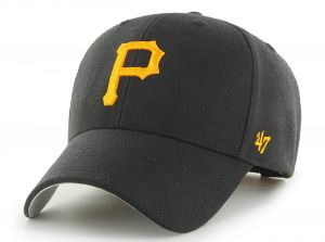 47 Brand MLB Pittsburgh Pirates MVP Cap Black