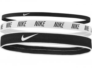 Nike Mixed Width Hairbands 3 Pack Black