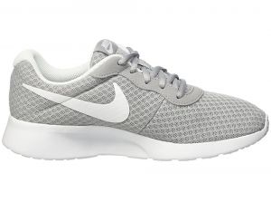 Nike Tanjun Womens Running Shoes Wolf Grey