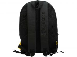 South Park Black Backpack With Towlie Zipper Keyring
