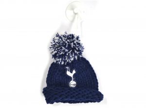 Spurs Car Hanging Knitted Bobble Hat Navy