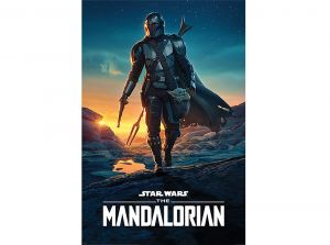 Star Wars The Mandalorian Nightfall Maxi Rolled Poster