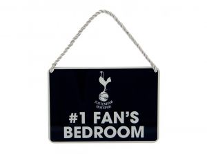 Tottenham Hotspur No One Fans Bedroom Sign