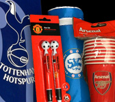 Football club stationery | football club partyware and stationary