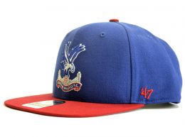 47 Brand Crystal Palace Two Tone Captain Cap Royal Blue Red