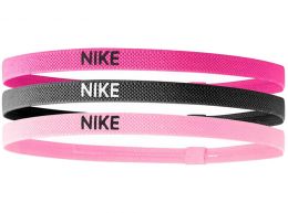 Nike Elastic Hairband 3 Pack Spark Pink