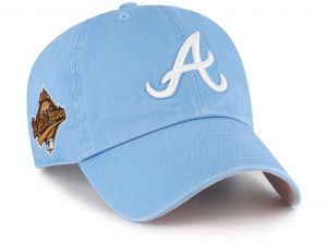 47 Brand Atlanta Braves Clean Up Cap Blue