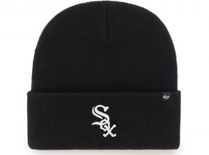 47 Brand Chicago White Sox Haymaker MLB Cuff Knitted Hat Black