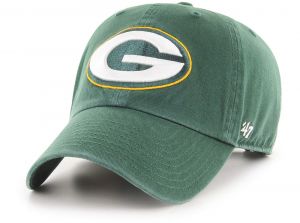 47 Brand Green Bay Packers NFL Clean Up Baseball Cap Green