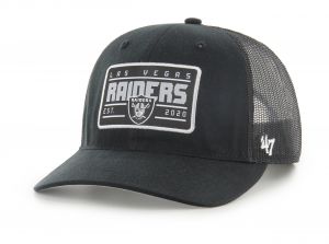47 Brand Las Vegas Raiders Hardline Trucker Snapback Cap Black