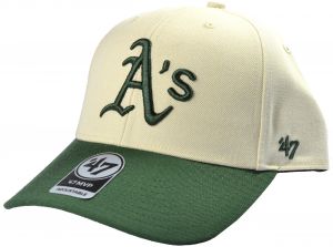 47 Brand MLB Athletics Two Tone MVP Cap Natural