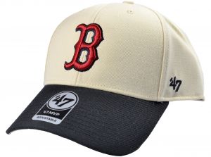 47 Brand MLB Boston Red Sox Two Tone MVP Cap Natural