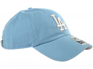 47 Brand MLB Los Angeles Dodgers Clean Up Cap Sky Blue