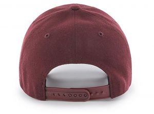 47 Brand MLB NY Yankees MVP Snapback Cap Dark Maroon