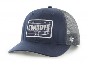 47 Brand NFL Dallas Cowboys Hardline Trucker Snapback Cap Navy