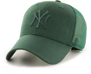 47 Brand NY Yankees Branson Trucker Snapback Cap Dark Green