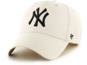 47 Brand NY Yankees MVP Snapback Cap Natural
