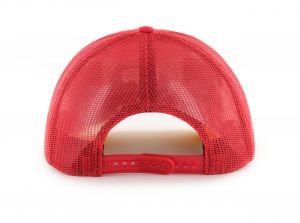 47 Brand San Francisco 49ers Hardline Trucker Snapback Cap Red