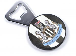 Newcastle United Crest Magnetic Bottle Opener Fridge Magnet
