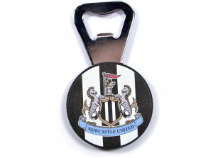 Newcastle United Crest Magnetic Bottle Opener Fridge Magnet