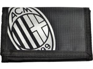 AC Milan Foil Print Tri Fold Wallet