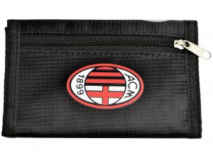 AC Milan Foil Print Tri Fold Wallet