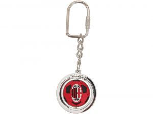 AC Milan Football Spinner Keyring