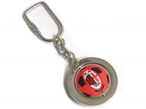 AC Milan Football Spinner Keyring