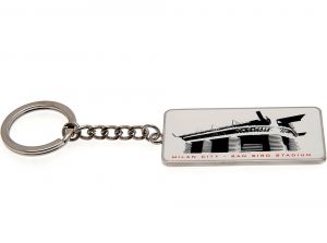 AC Milan Street Sign Keyring