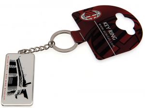 AC Milan Street Sign Keyring