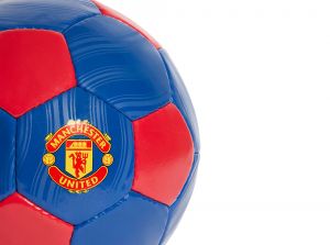 Adidas Man UTD Club Away Ball Football Size 5 Blue Red