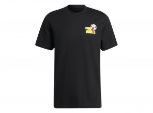 Adidas Man UTD Graphic T Shirt Black