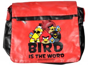 Angry Birds The Bird is The Word Shoulder Airline Bag