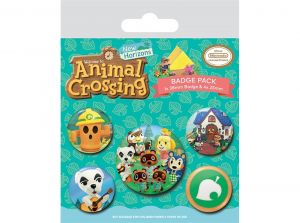 Nintendo Animal Crossing Badge Back