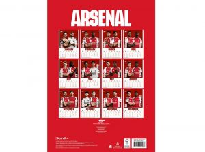 Arsenal 2027 A3 Wall Calendar