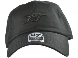 Arsenal 47 Clean Up Cannon Crest Black Mono