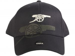 Arsenal 47 Mass Printed Visor Canon Crest Navy Cap