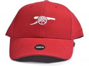 Arsenal Cannon Red White Baseball Cap