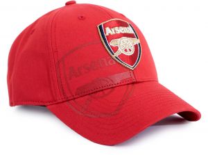 Arsenal Obsdian Crest Red Baseball Cap