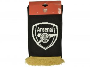 Arsenal Champions 25 26 Scarf Black