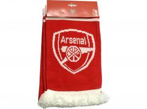 Arsenal Champions 25 26 Scarf Red