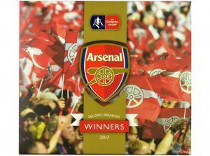 Arsenal Commemorative Medal Record Breaking Winners 2017